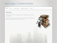 Tablet Screenshot of hankhogan.com